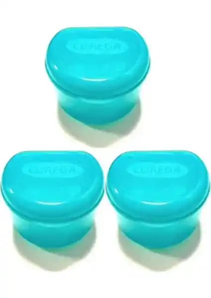 Corega Dayanıklı Mavi ve Polywax Diş Protez Saklama Kapları Karşılaştırması Detayları