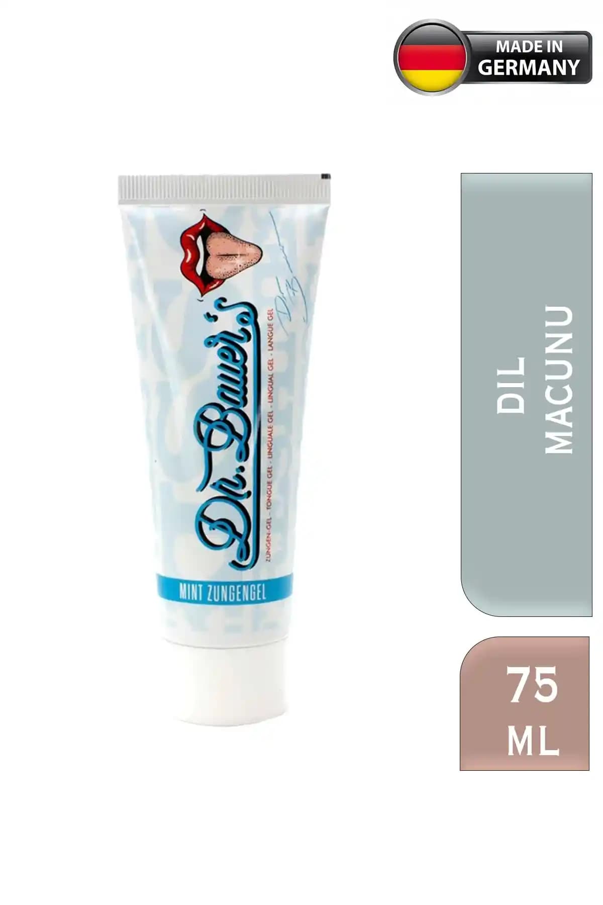 Dr Bauer Dil Macunu Jeli Mint 75 ml: nefes ferahlığı ve dil temizliğinde güvenli bakım
