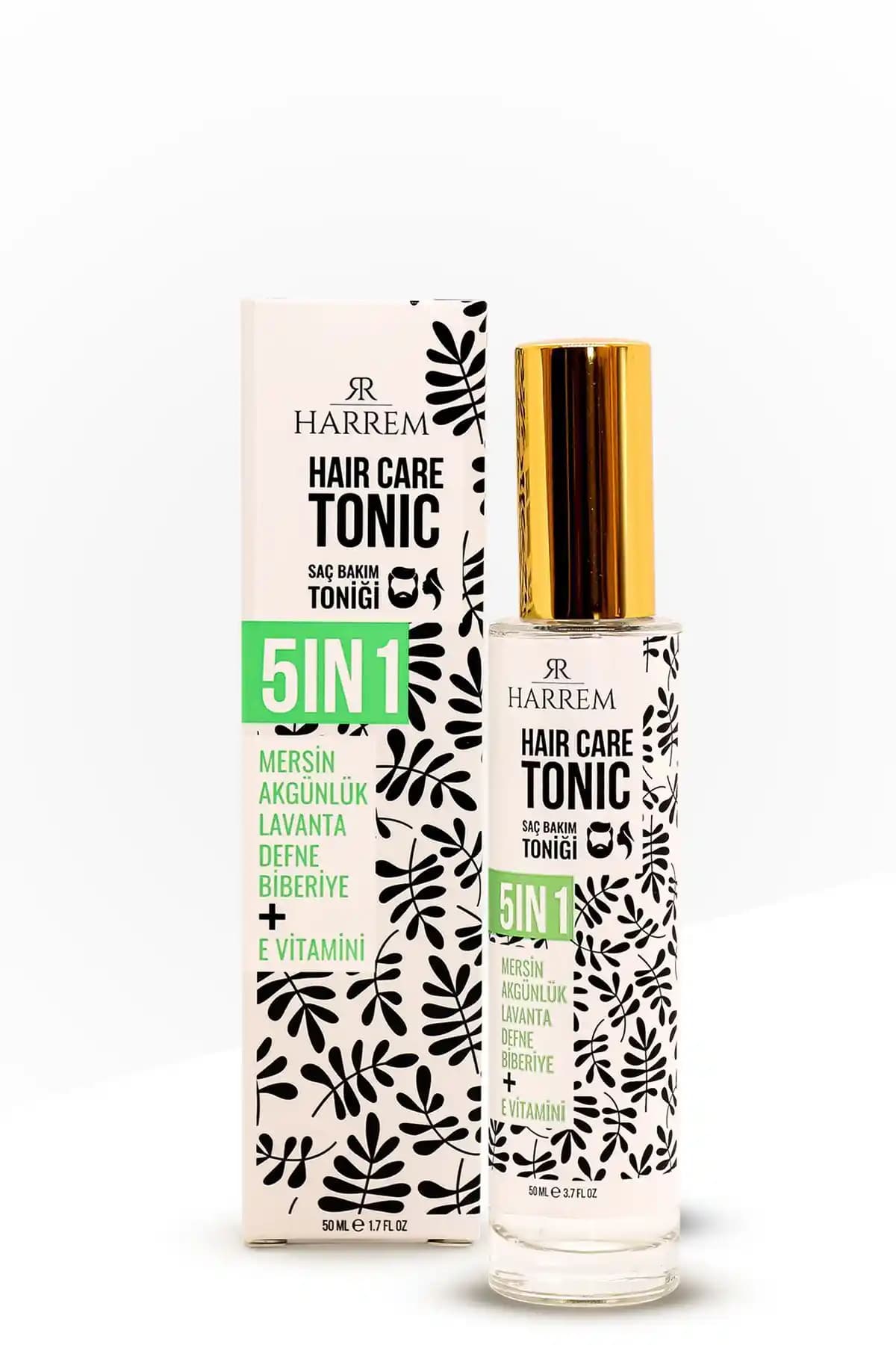 Harrem Saç Bakım Toniği 5 In 1: Doğal Bitki Suyu ile Parlak ve Sağlıklı Saçlar