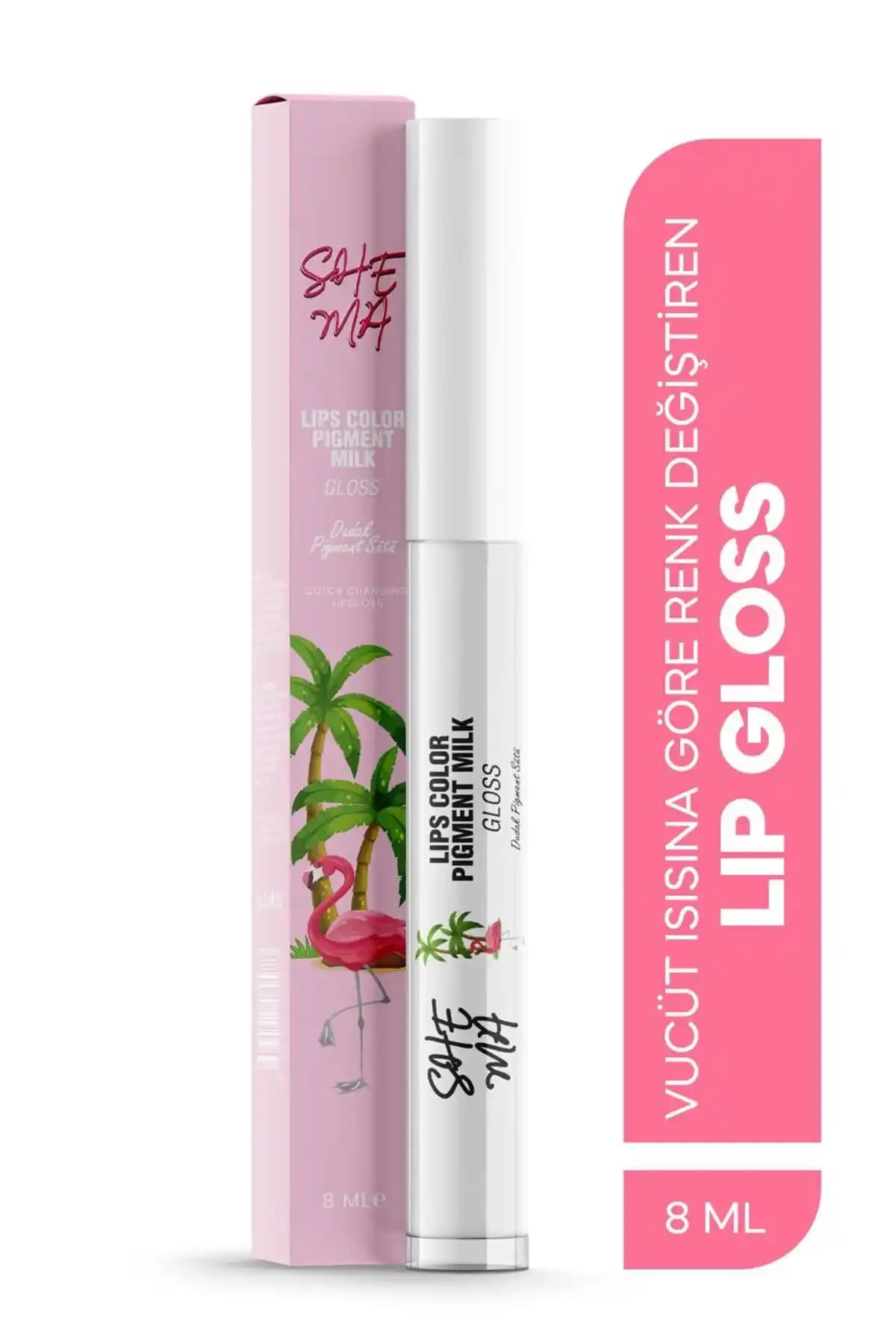 Isıya Duyarlı Renk Değiştiren Dudak Parlatıcısı Pigment Sütü: Nemlendirme ve Işıltı