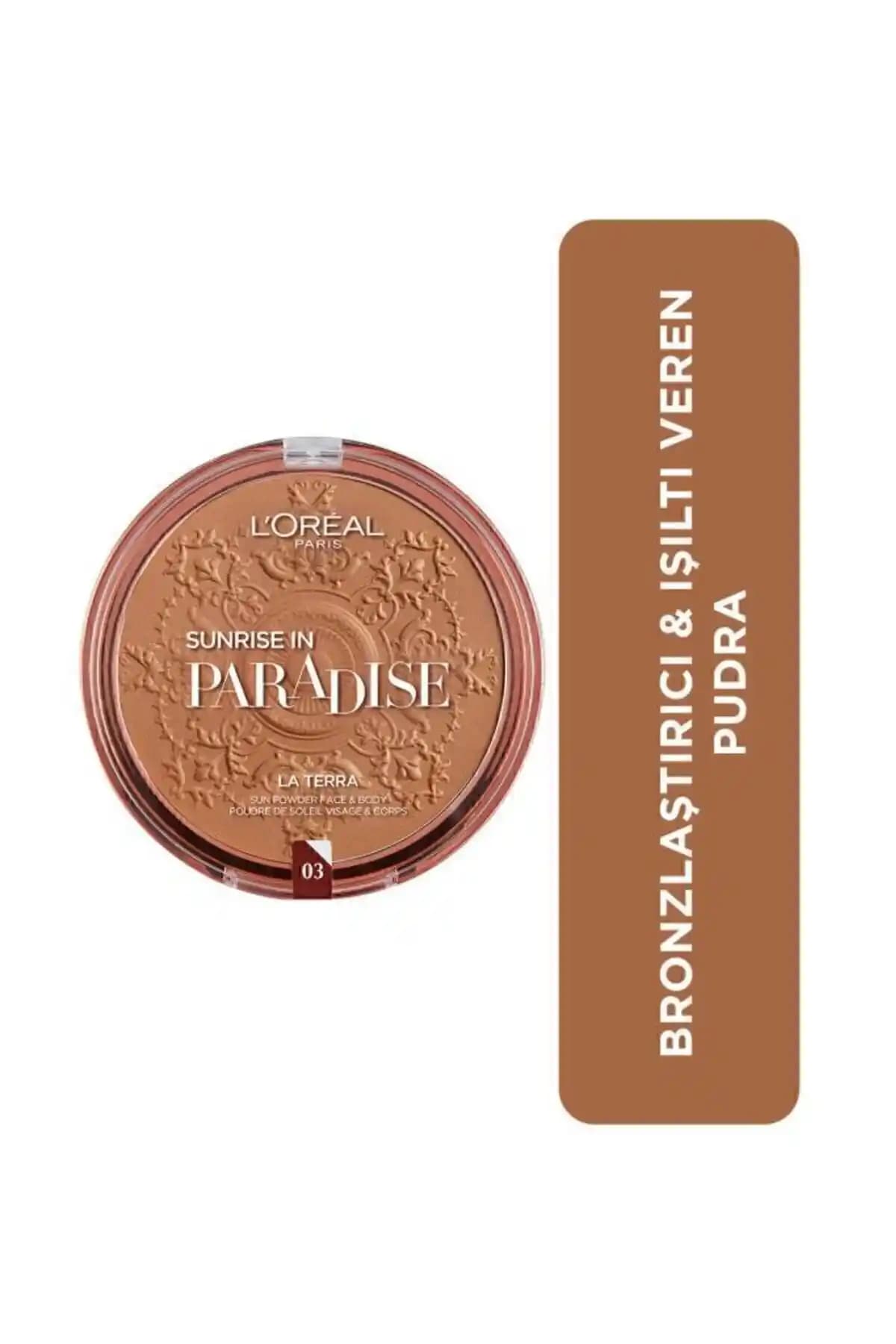 L'Oreal Paris Bronze Please! Bronzlaştırıcı Pudra 03 Amalfi: Doğal Bronzluk İçin Çok Yönlü Toz