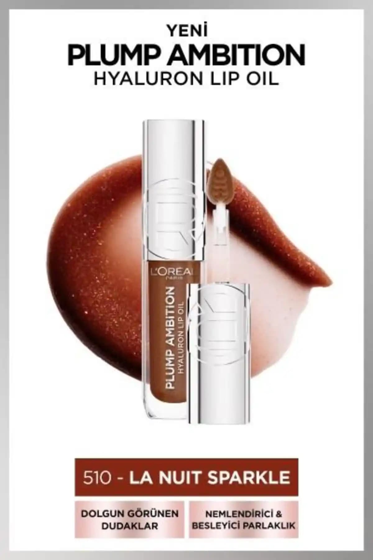 L’Oréal Paris Plump Ambition Hyaluron Lip Oil: Dudaklarda Dolgunluk, Nem ve Parlaklık İçin Günlük Rehber