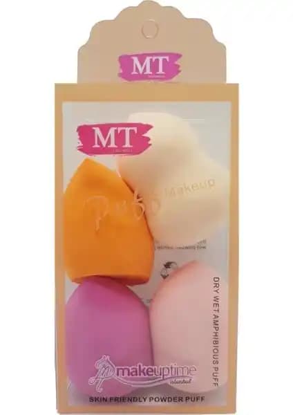 Makeuptime 4'lü Armut Sünger Seti ile MUJGAN 3'lü Standlı Makyaj Süngeri Karşılaştırması