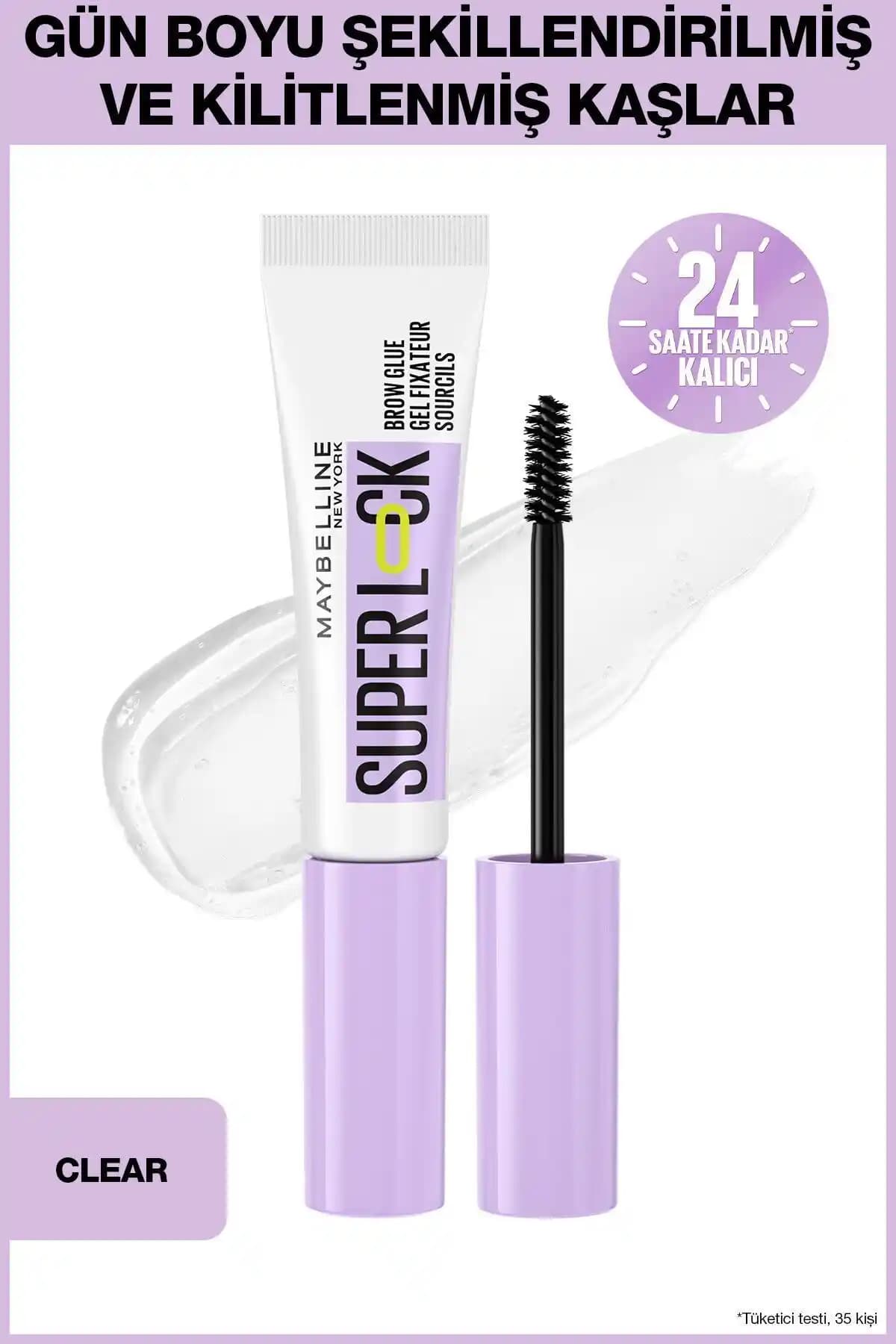 Maybelline New York Super Lock Brow Glue Kaş Sabitleyici Maskara: Özellikler ve Performans