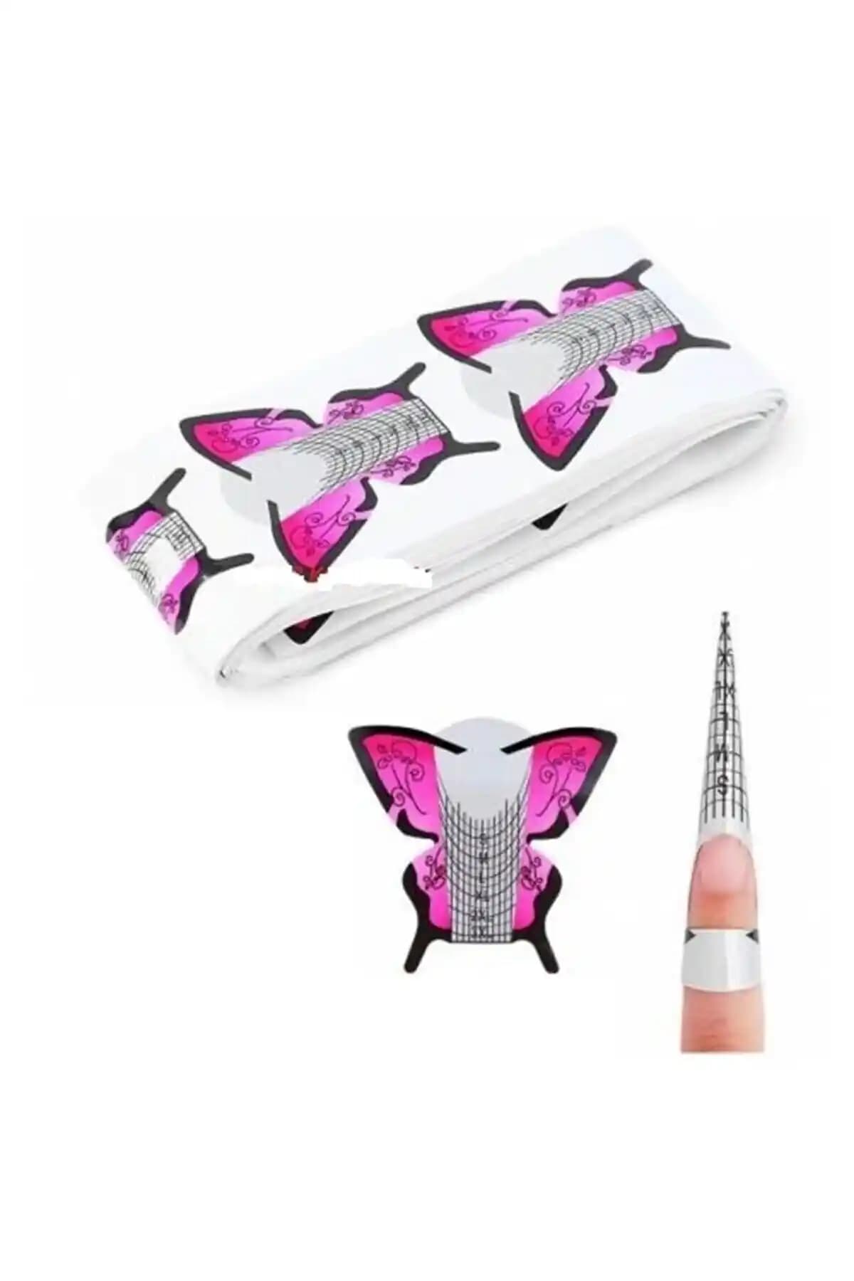 Nail Master Kelebek Şablon Protez Tırnak Formu 100'lü: İnceleme ve Kullanım Rehberi