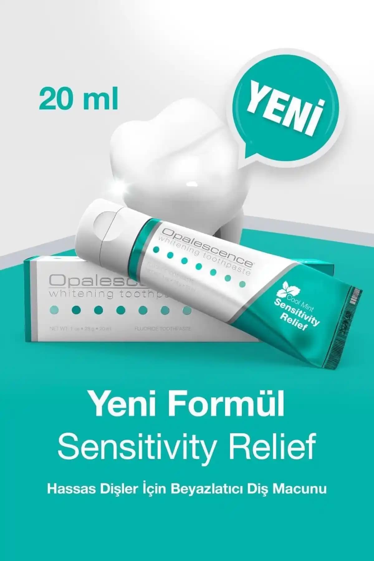 Opalescence Küçük Boy Hassas Dişler İçin Beyazlatıcı Macunu: Konfor ve Etkiyi Arada Sunar