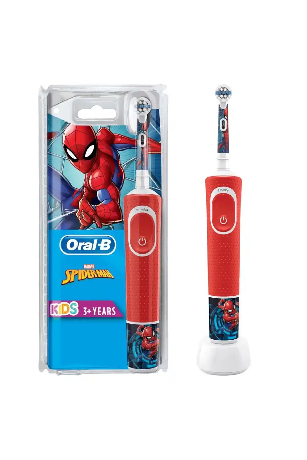 Oral-B D100 Spider-Man Temalı Elektrikli Diş Fırçası: Çocuklar İçin Güvenli ve Eğlenceli
