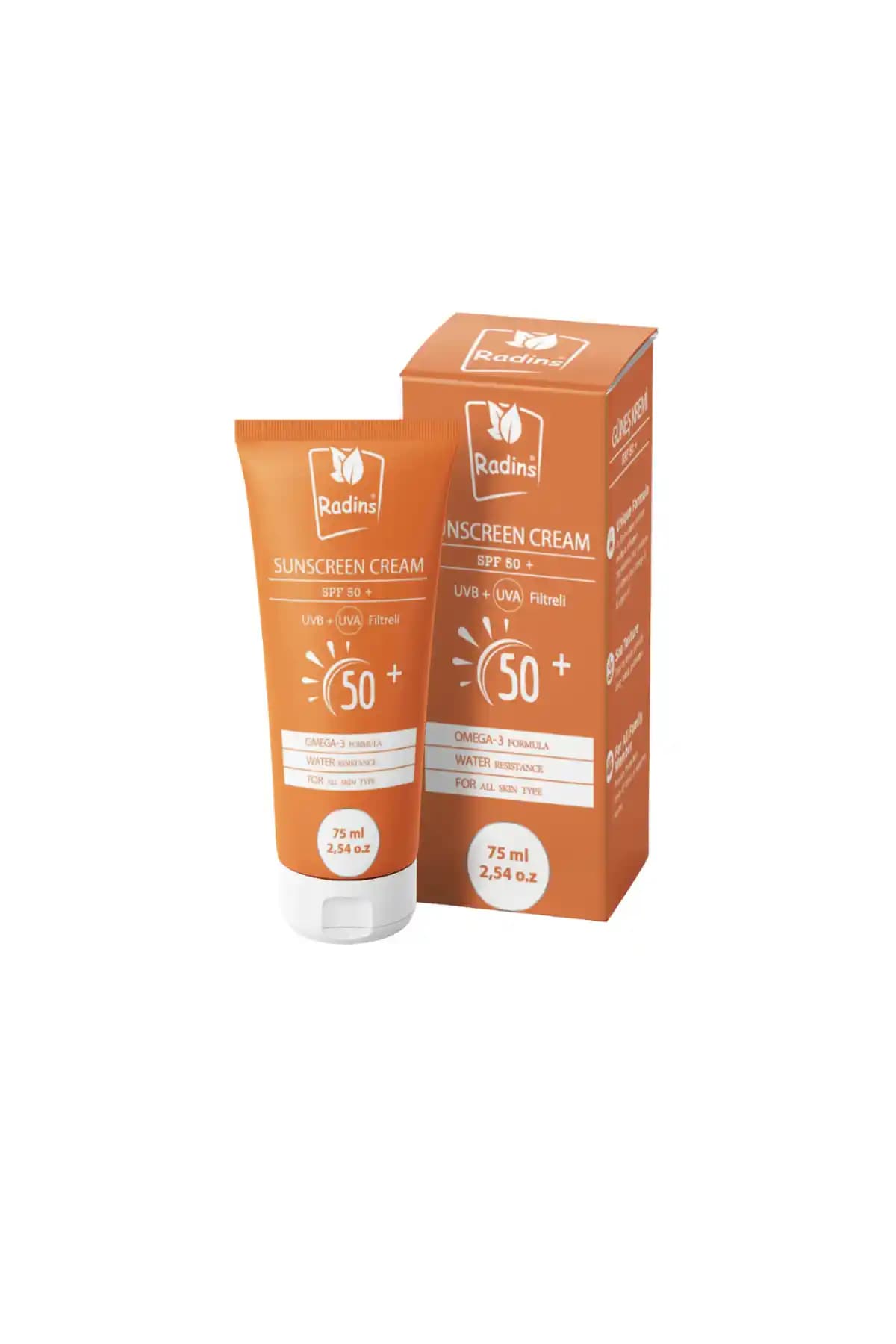 Radins Güneş Kremi SPF 50: Geniş Spektrum Koruması, Yağsız Renksiz Dokusu ve Günlük Uyum