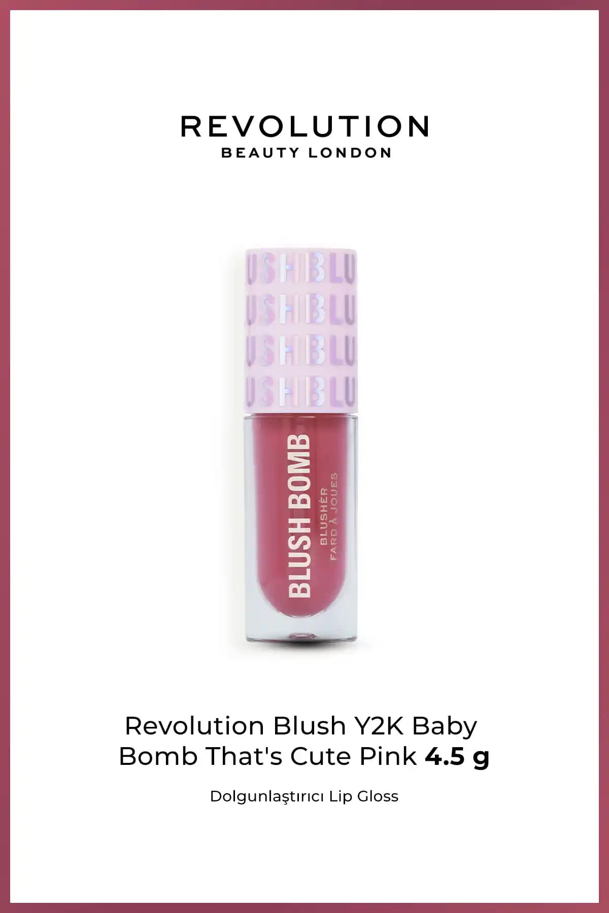 Revolution Y2k Blush Bomb - That's Cute Pink: Form, Renk ve Kullanım İncelemesi