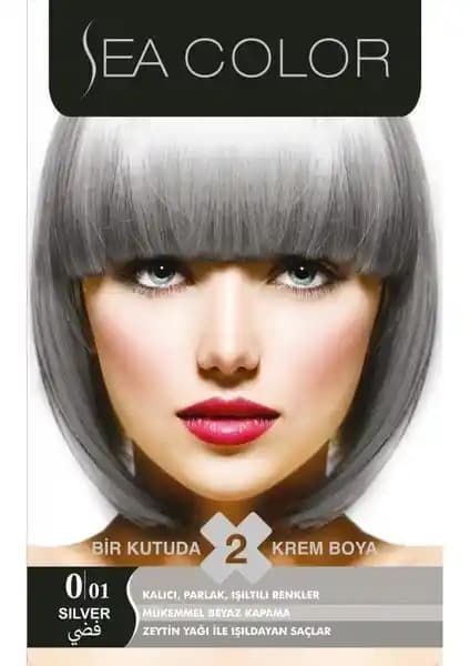 Sea Color 2'li Krem Saç Boyası 0/01 Füme Gri: Kapsamlı İnceleme ve Uygulama