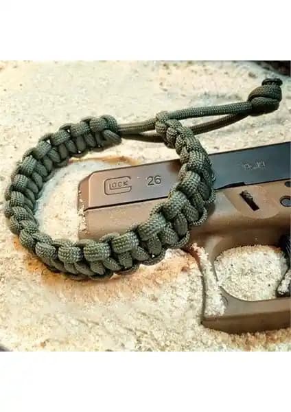 Survival Naylon Paraşüt İpli Bileklik: Erkekler İçin Survival Stil ve Pratik Kullanım