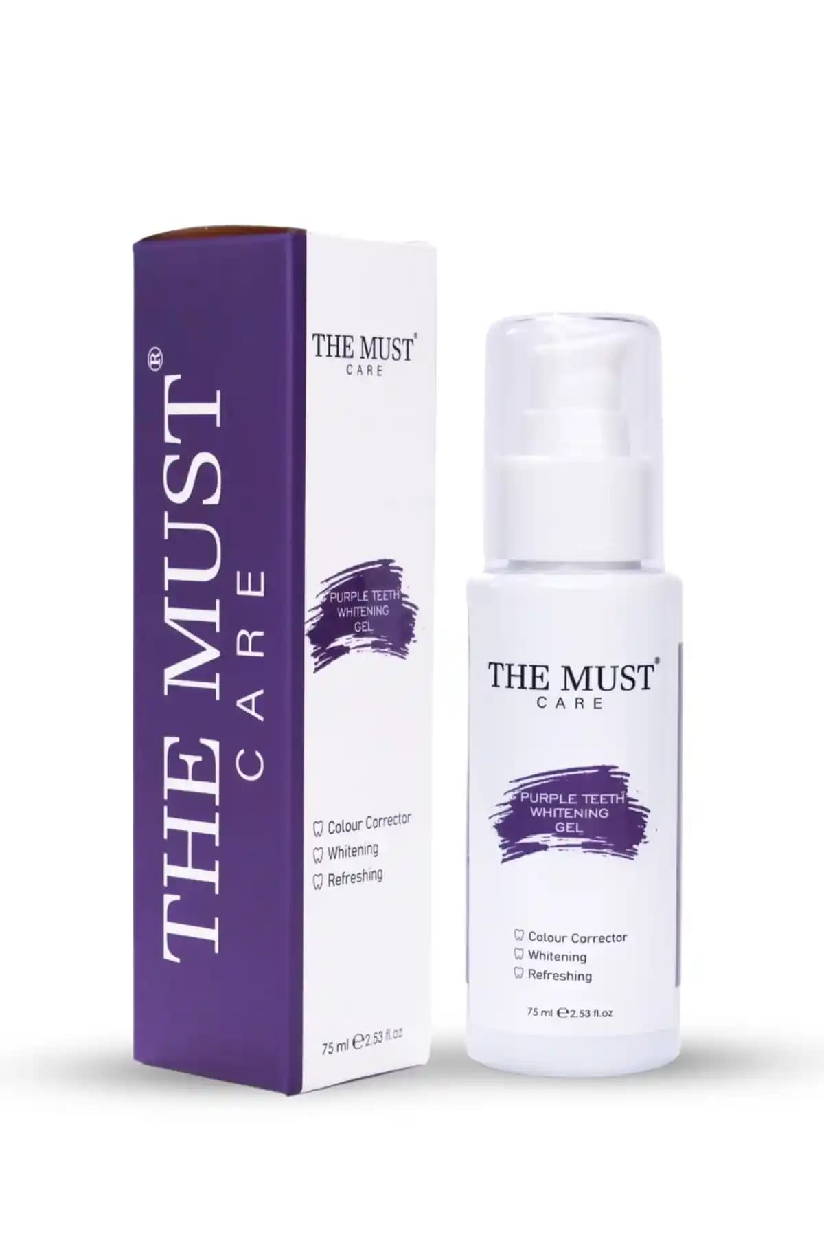 THEMUSTCARE Mor Diş Beyazlatıcı Jel: Beyazlık İçin Günlük Kullanıma Uygun Türkiye Üretimi