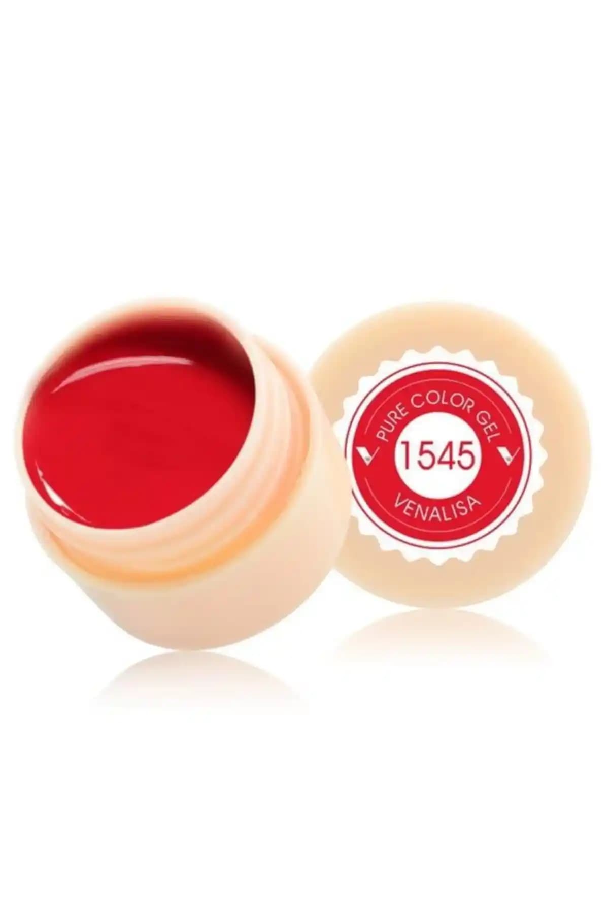 Venalisa 5 ml UV Jel Boya Kırmızı: Çizim ve Tırnak Sanatı İçin Yoğun Pigmentli Parlaklık