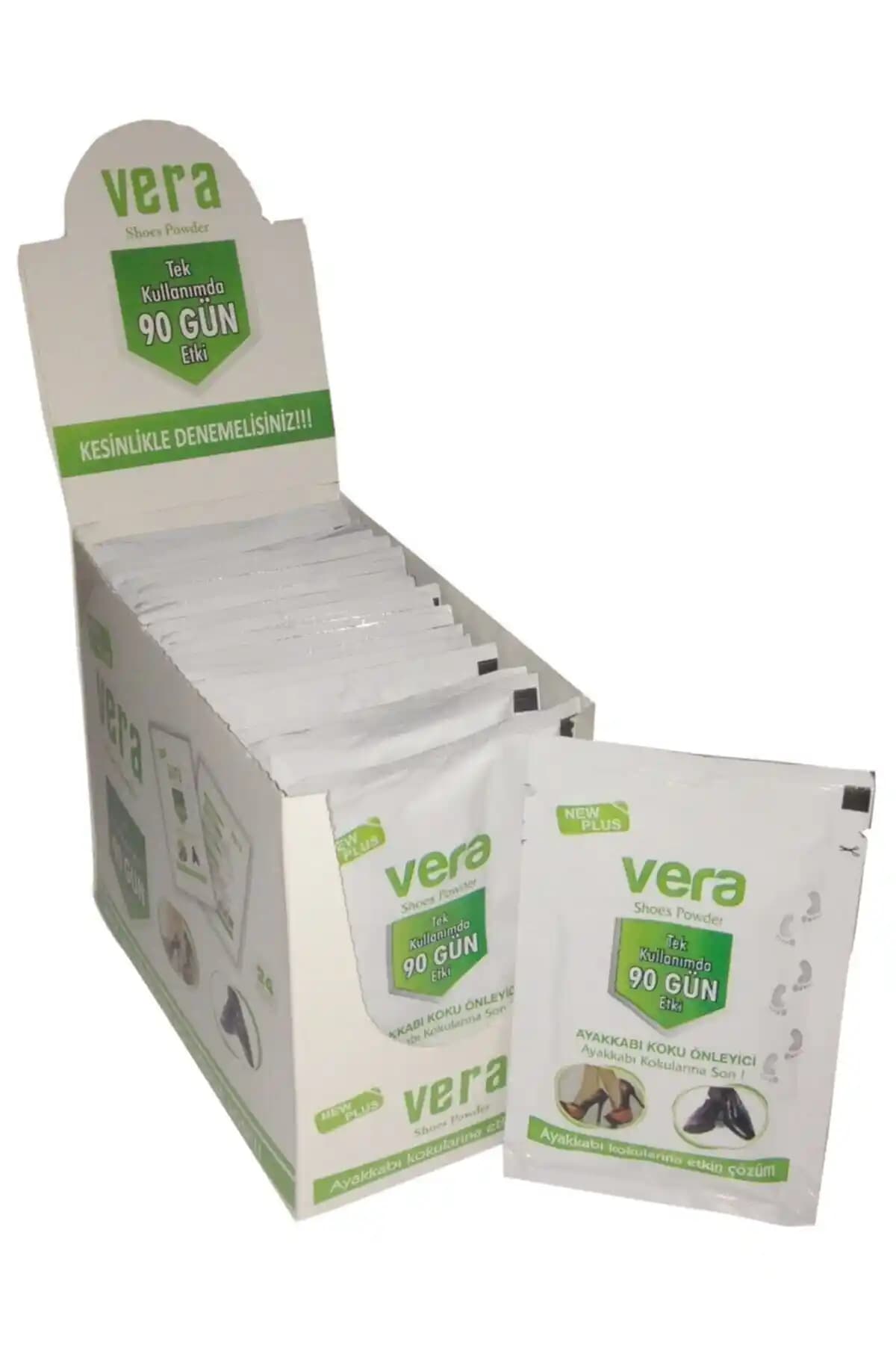 Vera Standlı Ayak ve Ayakkabı Koku Önleyici Toz: Kolay Uygulama ile Kokuyu Etkili Azaltır