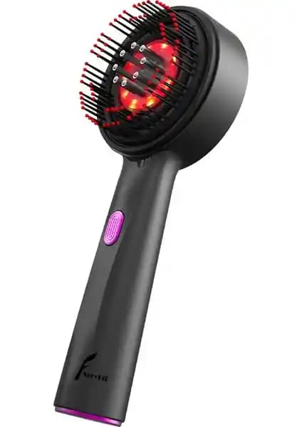 VeryFit Hairglow Şarjlı Saç Bakım ve Masaj Tarağı: Kızılötesi Işık Destekli Amaçlı Cihaz