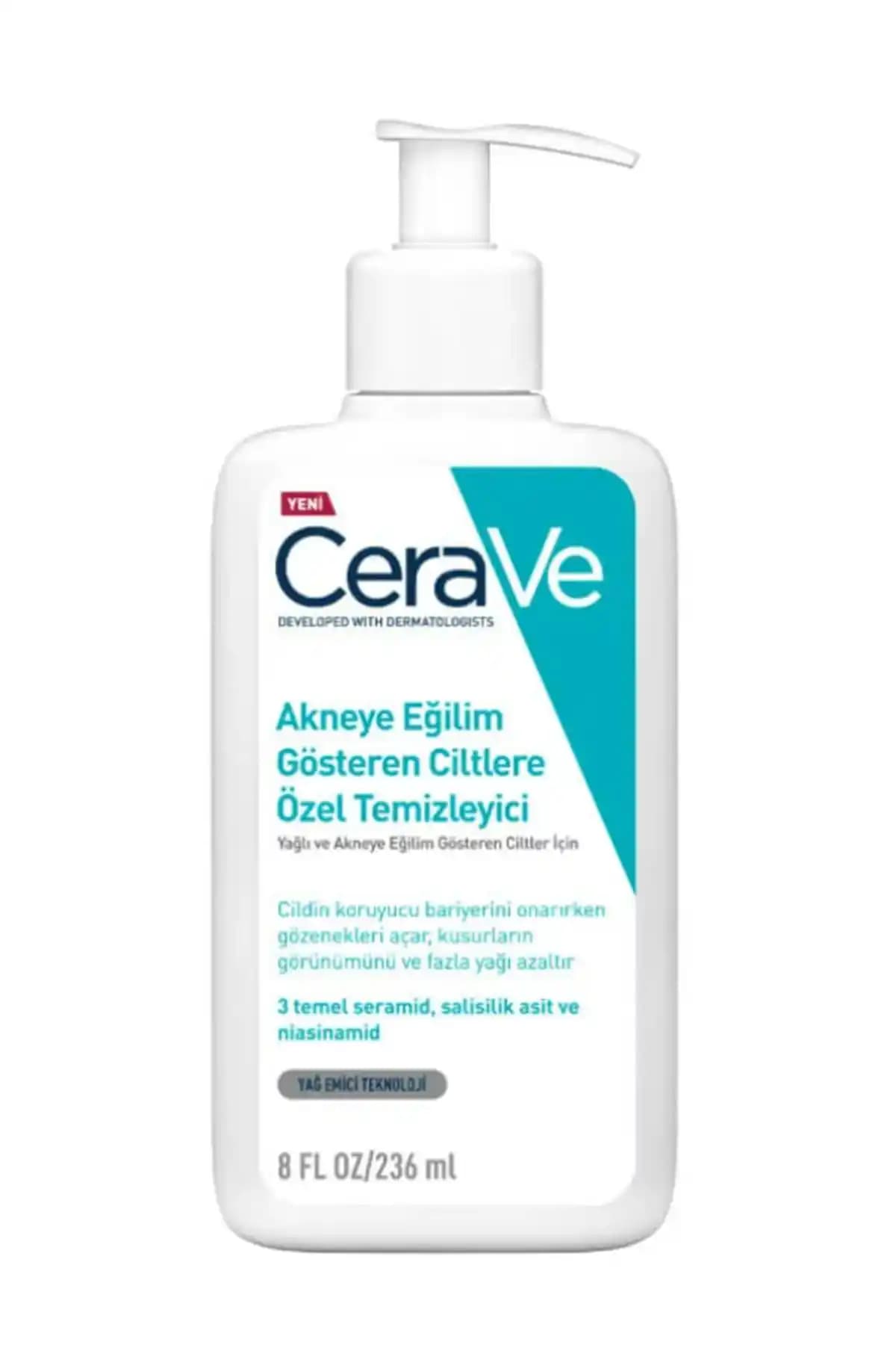 Akneye Eğilim Gösteren Ciltler İçin Uygun CeraVe Temizleyici Ürünü İncelemesi