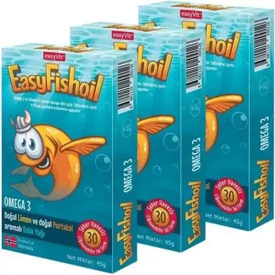 Balık Yağı Takviyesi Easy Fish Oil Ürünleri ve Fiyatları Eczane ve Online Satışta