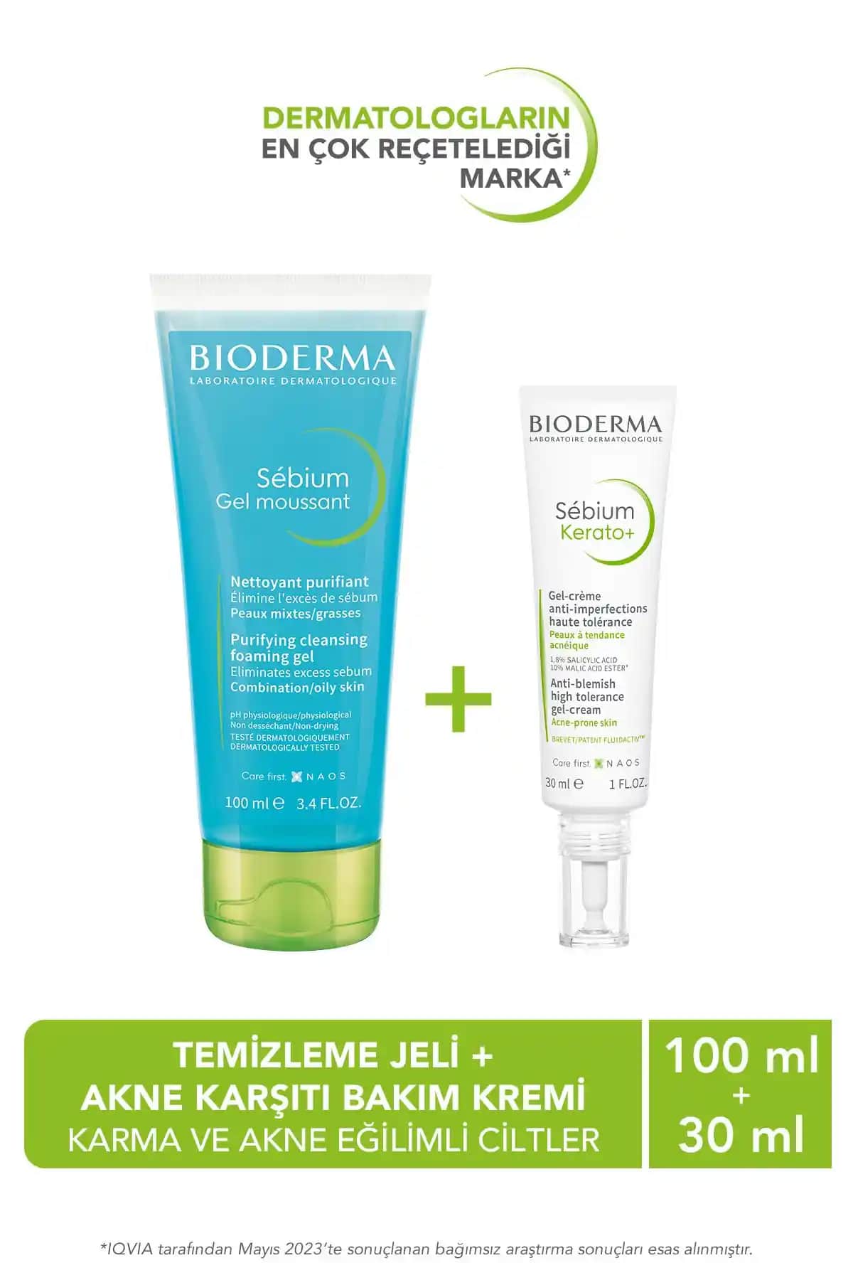 Bioderma Karma Cilt Temizleme Jeli ile Sağlıklı ve Dengeleyici Cilt Bakımı