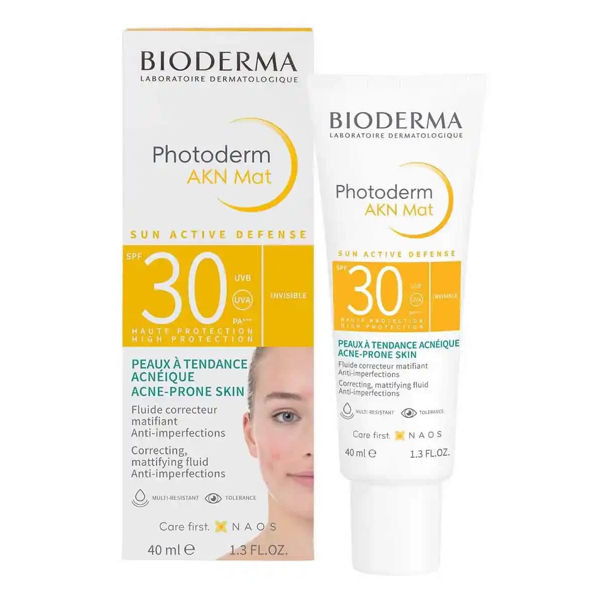 Bioderma Photoderm AKN MAT SPF 30: Akneye Eğilimli ve Yağlı Ciltler İçin Güneş Koruyucu