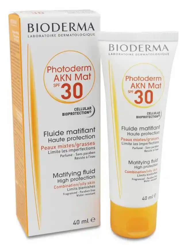 Bioderma Photoderm AKN Mat SPF 30: Yağlı ve Akne Eğilimli Ciltler İçin Güneş Koruyucu