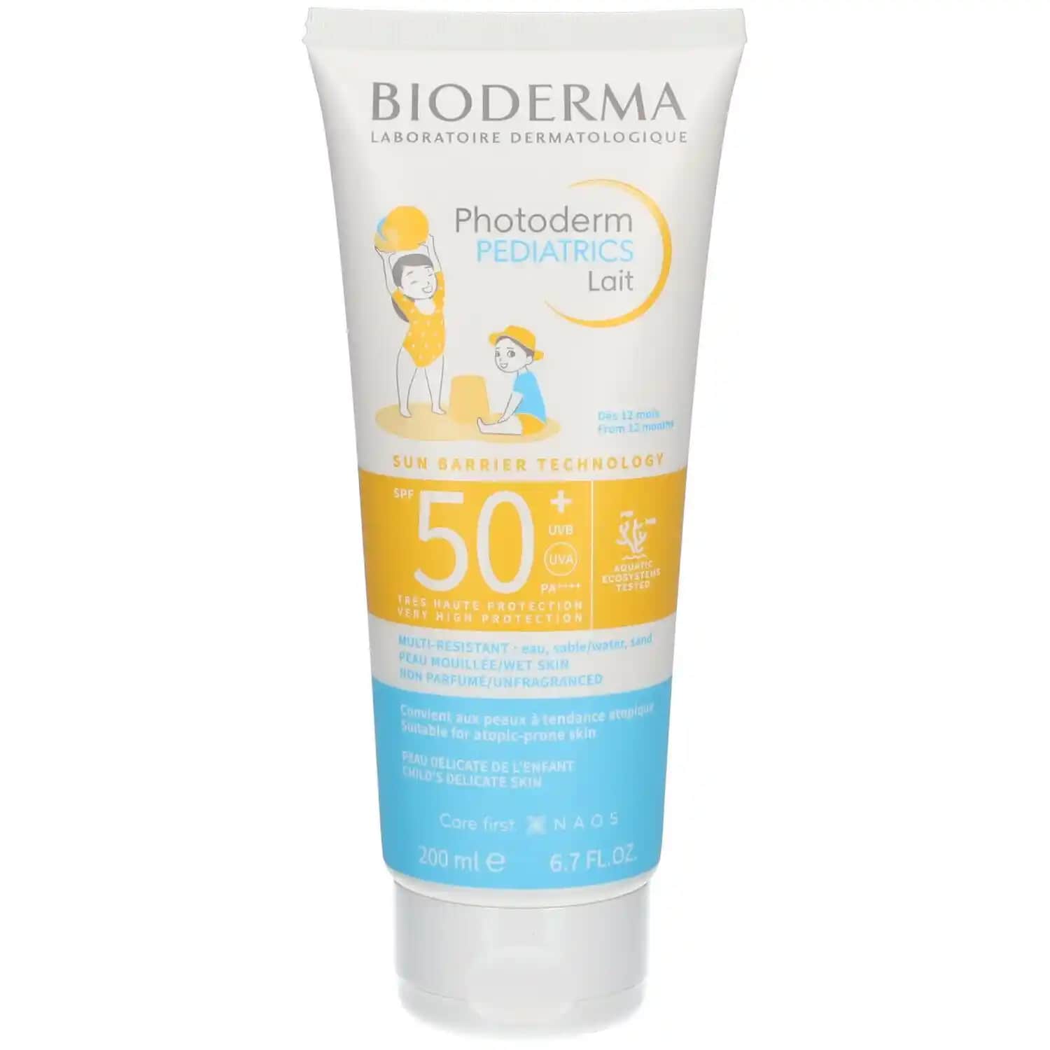 Bioderma Photoderm Pediatrics Lait SPF50+ Çocuklar İçin Güçlü Güneş Koruyucu