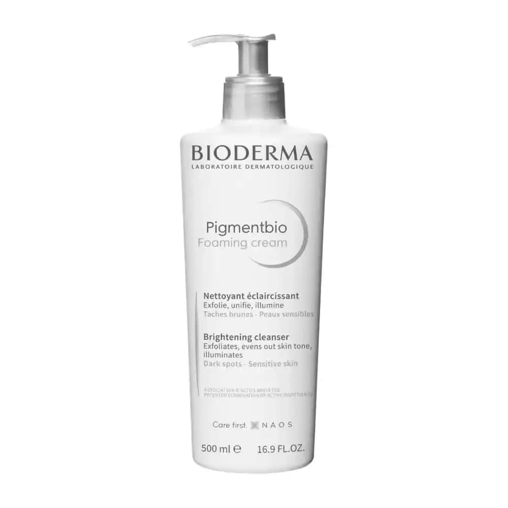 Bioderma Pigmentbio Foaming Cream 500 ml ile Hassas Ciltlerde Parlaklık ve Eşit Ton Sağlama