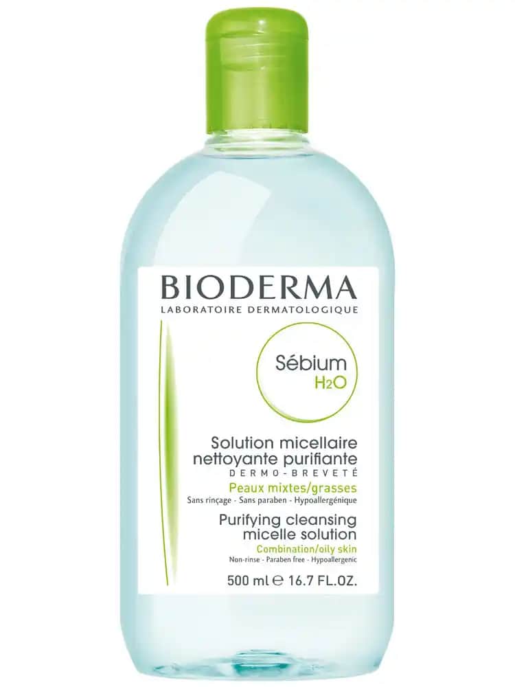 Bioderma Sébium H2O 500 ml Yağlı ve Karma Ciltler İçin Güvenilir Temizleme Çözümü
