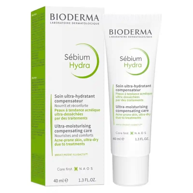 Bioderma Sebium Hydra 40 ml Yağlı ve Akneye Eğilimli Ciltler İçin Nemlendirme Çözümü