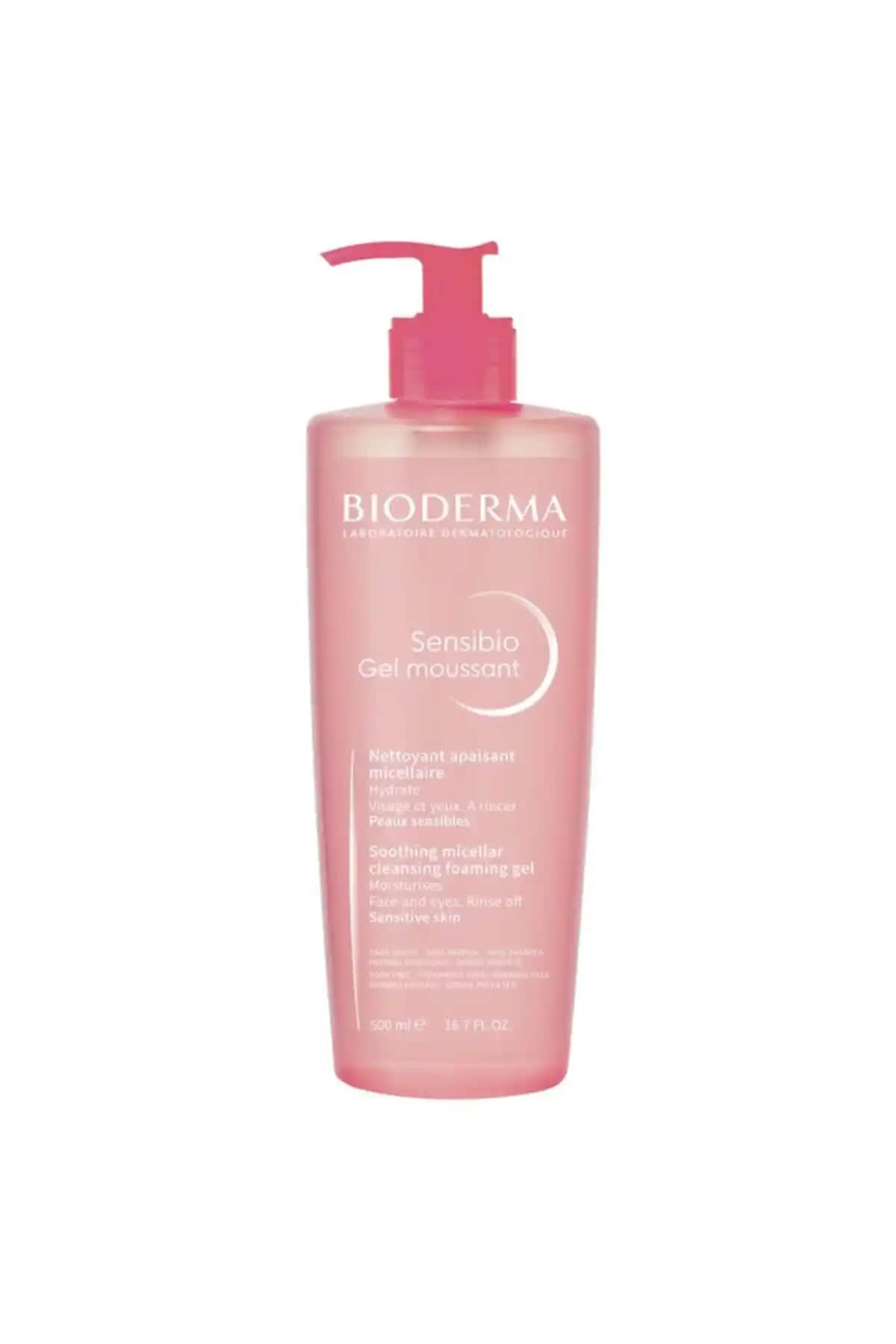 Bioderma Sensibio Foaming Temizleme Jeli 500 ml Hassas Ciltler İçin Güvenilir Temizlik Çözümü