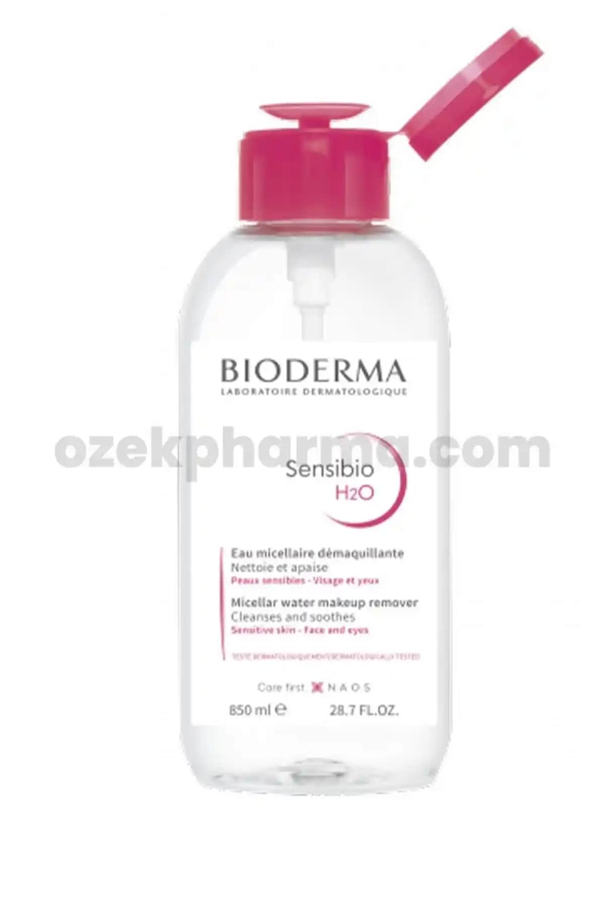 Bioderma Sensibio H2O 850 ml Hassas Ciltler İçin Güvenilir Temizlik Çözümü