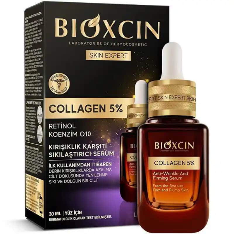 Bioxcin Collagen Serumu: Yaşlanma Karşıtı Cilt Yenileme ve Elastikiyet Artırıcı Serum