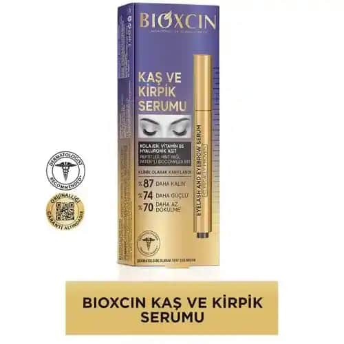 Bioxcin Kaş ve Kirpik Serumu: Doğal İçeriklerle Güçlü ve Sağlıklı Bakım Sağlar