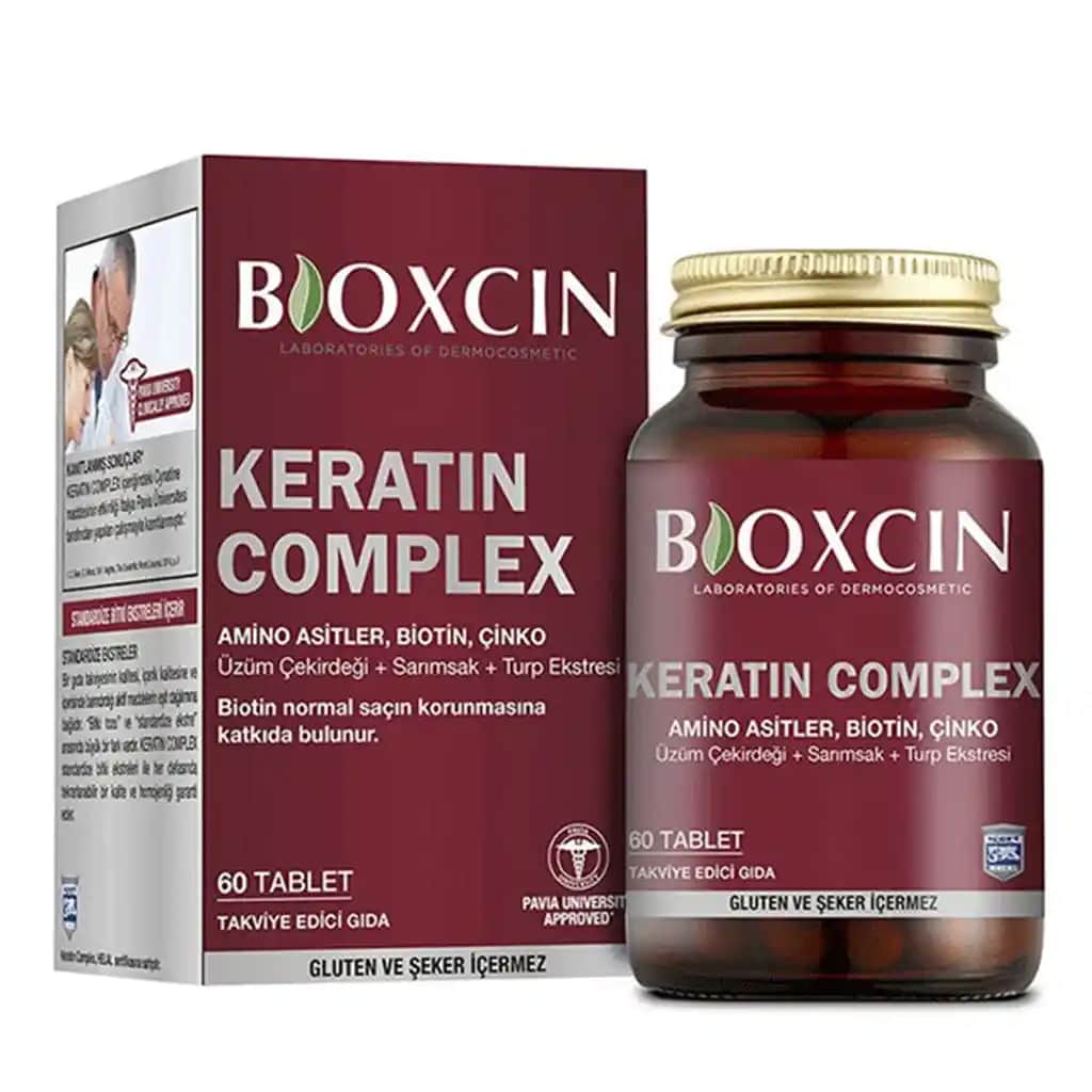 Bioxcin Keratin Complex ile Saç Sağlığını Güçlendiren Doğal Takviye Ürünü