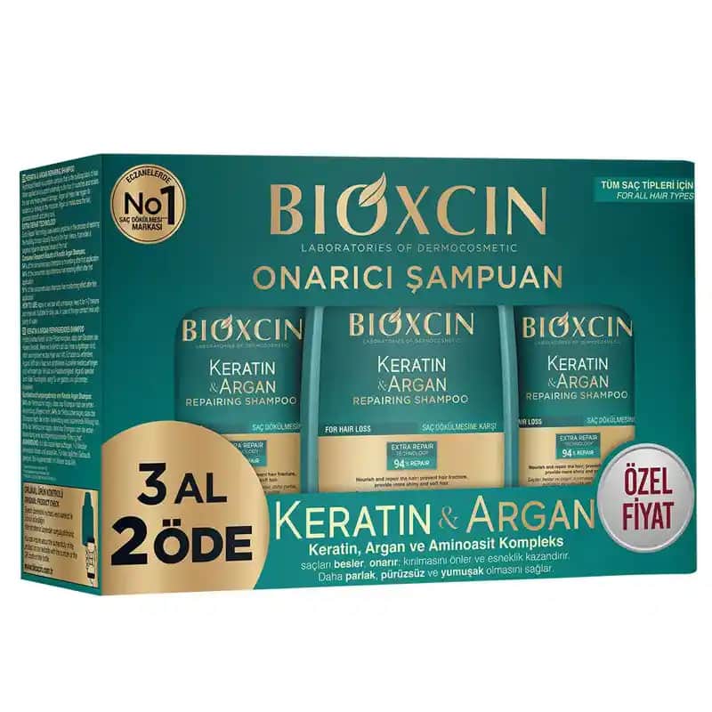 Bioxcin Keratin ve Argan Şampuanı ile Saçlarınızı Güçlendirin ve Onarın