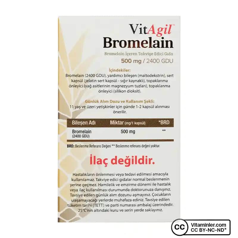 Bromelain 500 mg Nedir ve Kozmetik ile Sağlık Alanındaki Kullanım Avantajları