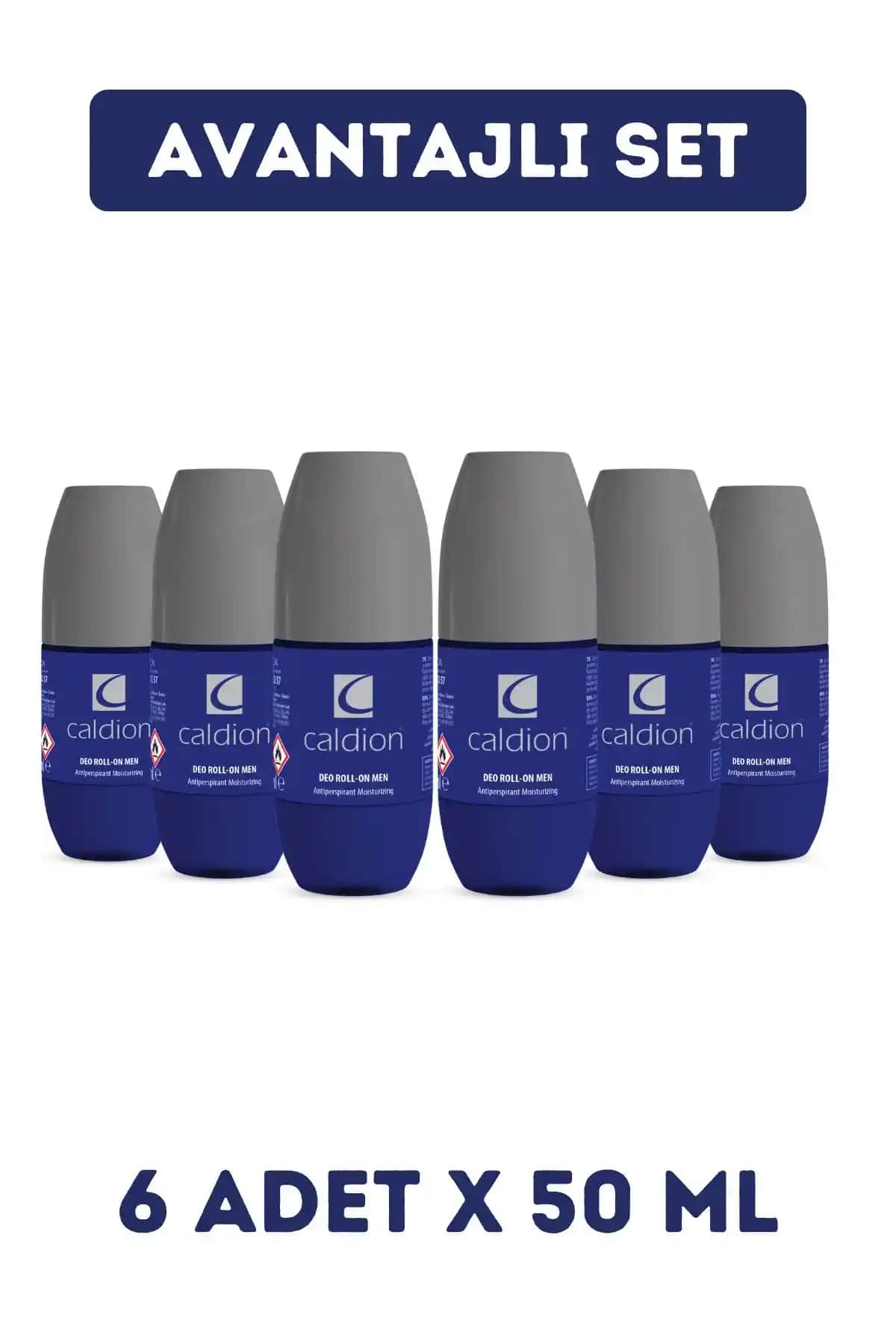 Caldion Erkek Roll-On Deodorant: Gün Boyu Ferahlık ve Güven Sağlayan Etkili Seçenek