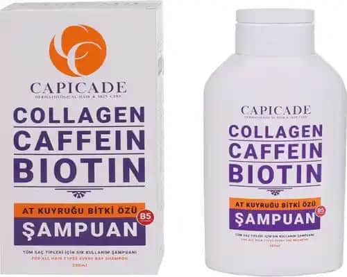 Capicade Collagen Şampuanı ile Saç Sağlığını Güçlendiren Doğal Bakım Ürünü