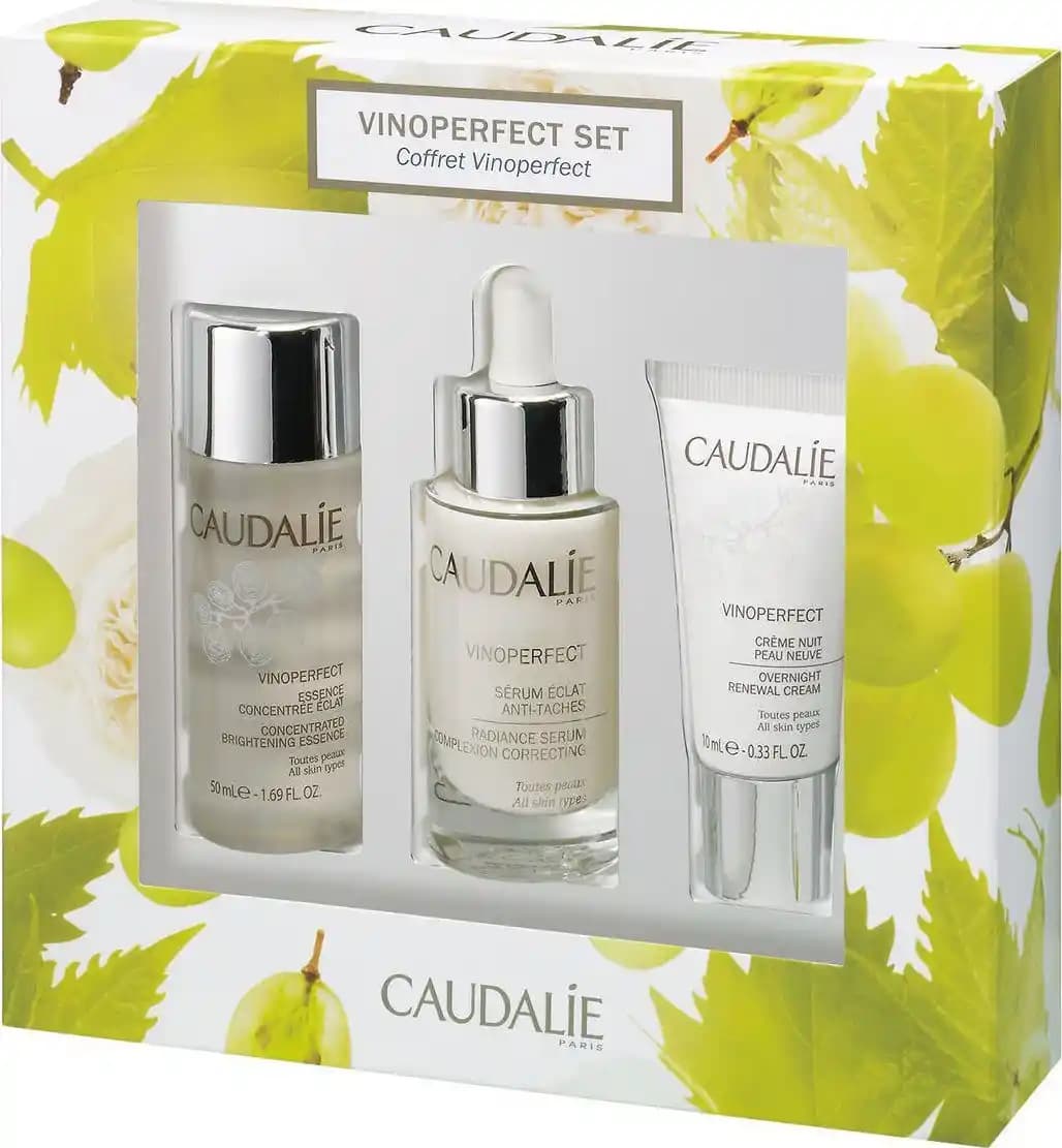Caudalie Vinoperfect Set: Cilt Aydınlatıcı ve Lekeleri Giderici Bakım Seti