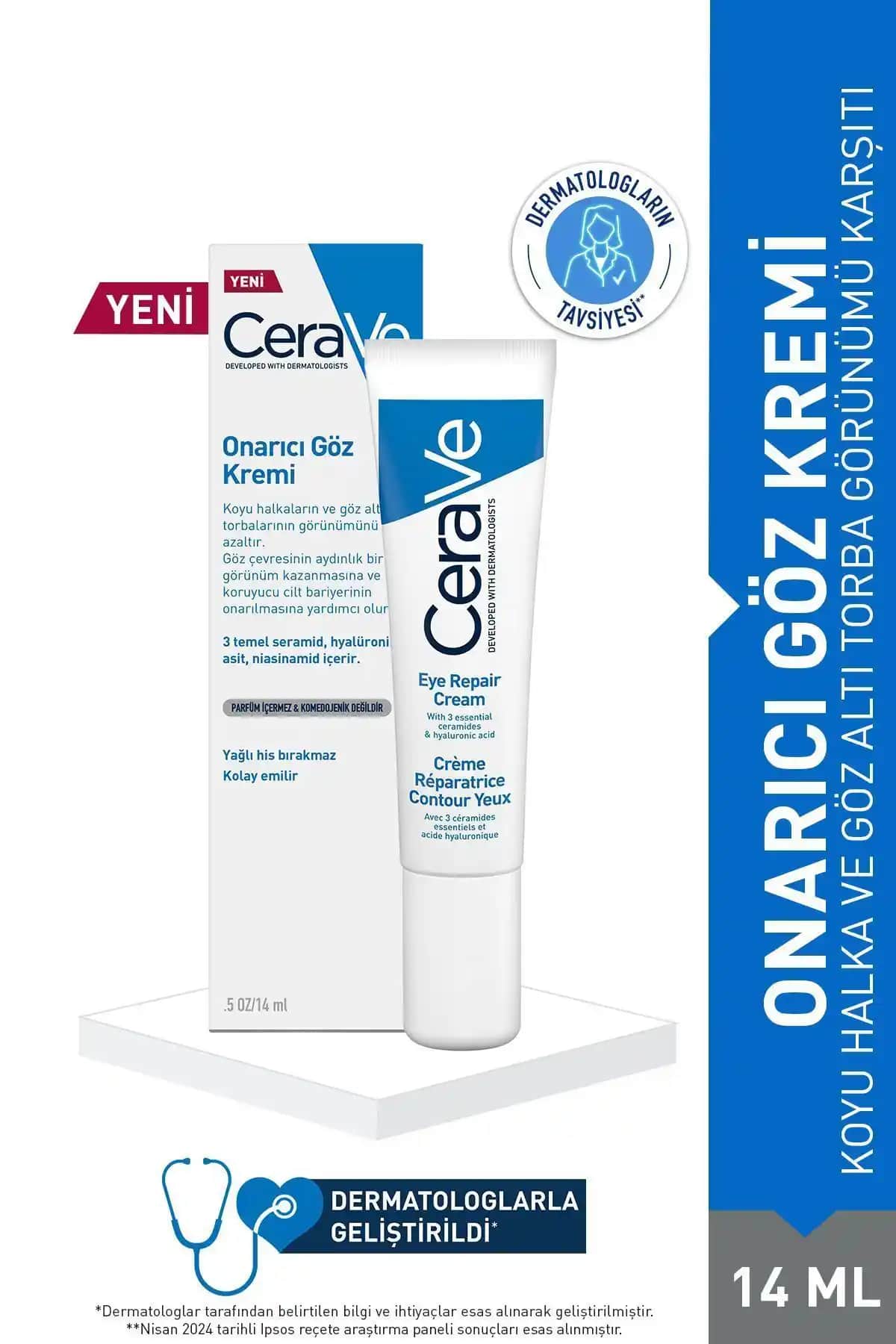 CeraVe Göz Kremi: Göz Çevresi Bakımında Güçlü ve Güvenilir Bir Seçenek