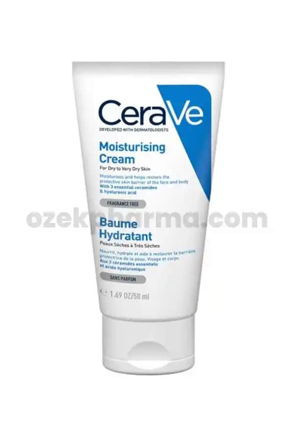 Cerave Nemlendirici 50 ml: Kuru ve Hassas Ciltler İçin Güvenilir Nemlendirme Çözümü