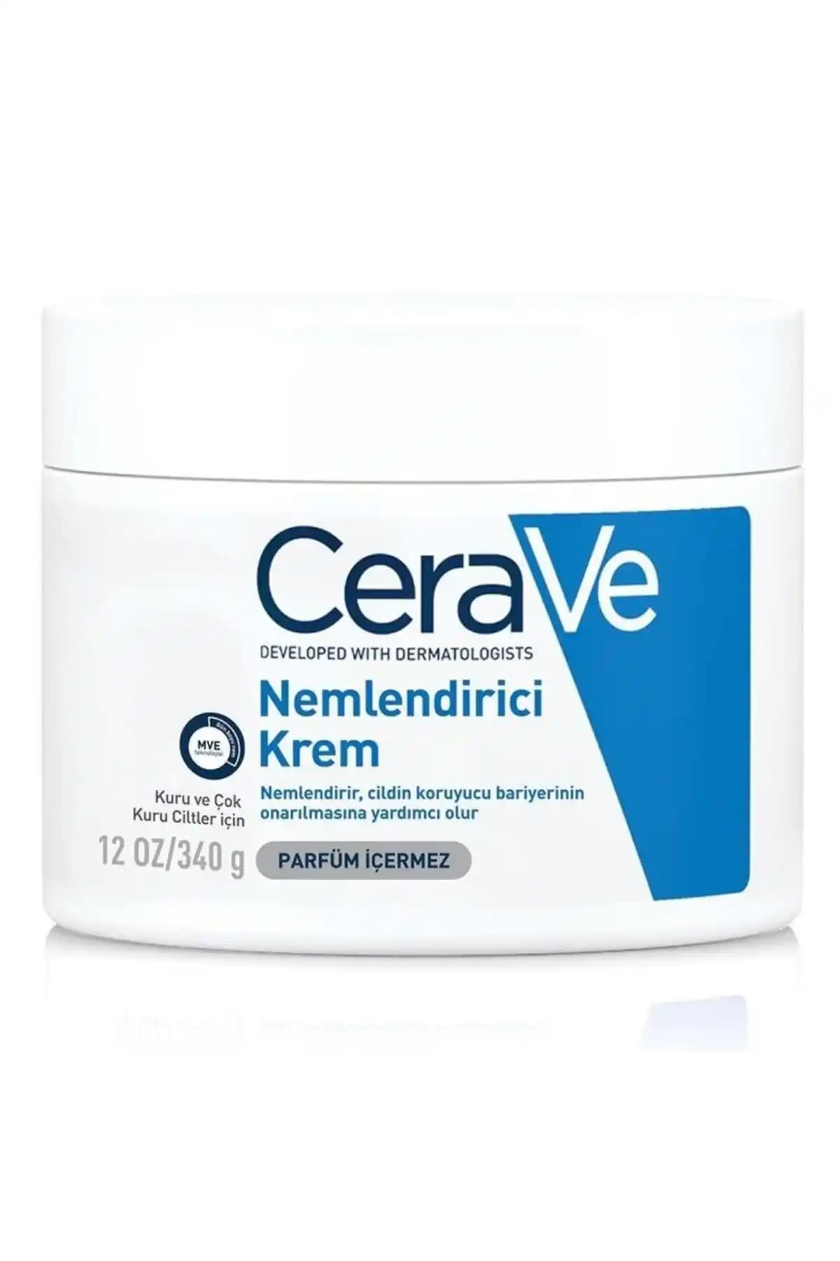 CeraVe Nemlendirici Krem: Kuru ve Hassas Ciltler İçin Güçlü Nem Sağlayan Çözüm