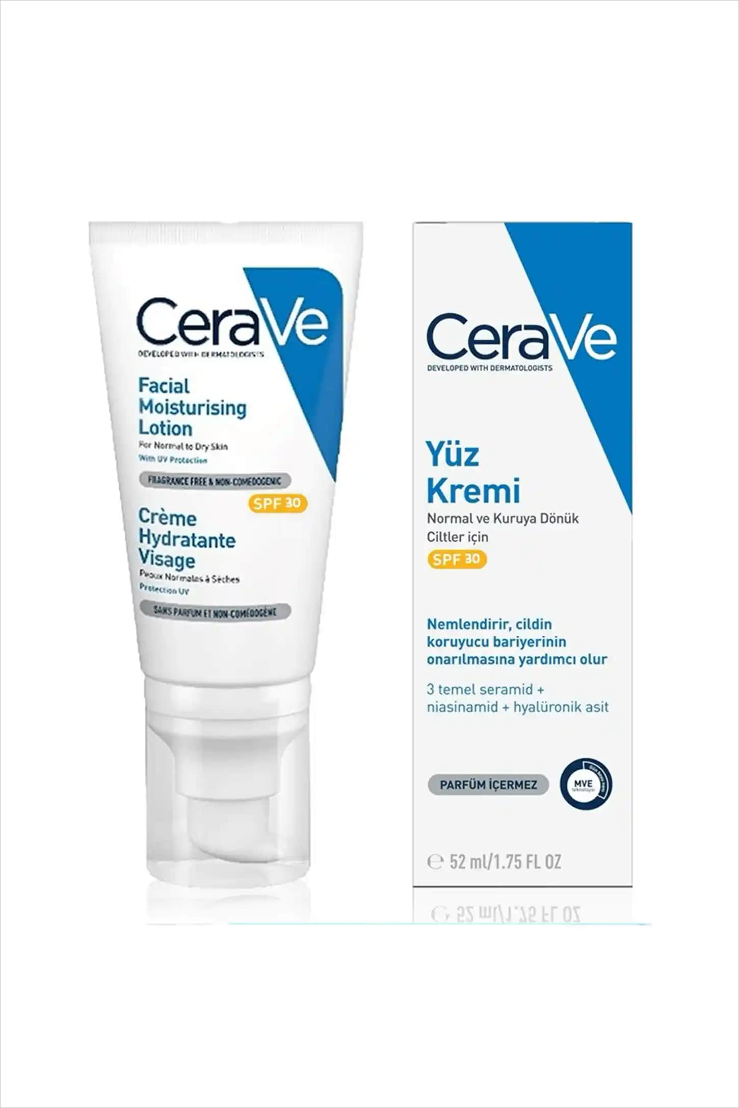 CeraVe Nemlendirici Krem: Kuru ve Hassas Ciltler İçin Güçlü Nem ve Onarım Çözümü