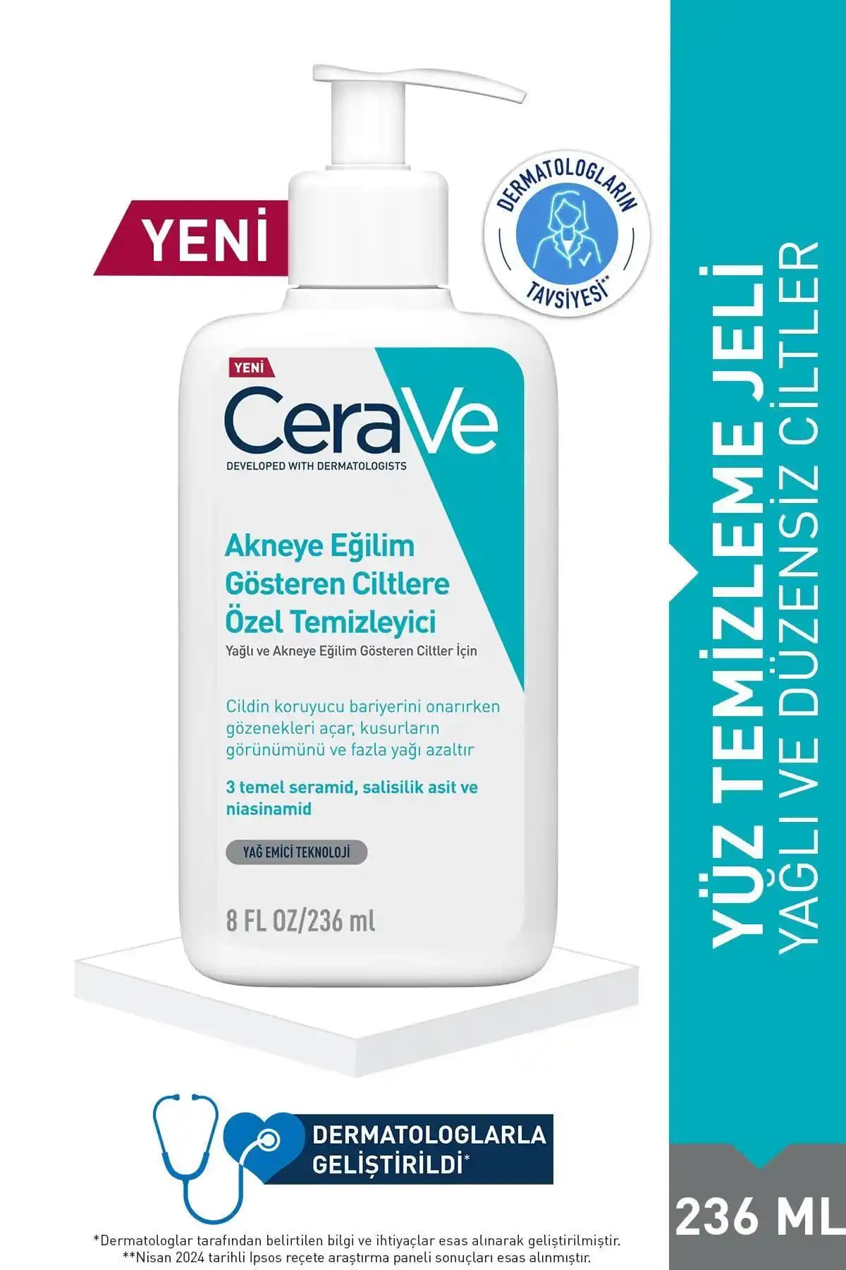 CeraVe Yüz Temizleme Ürünleri: Cilt Tipine Uygun ve Güvenilir Temizlik Seçenekleri