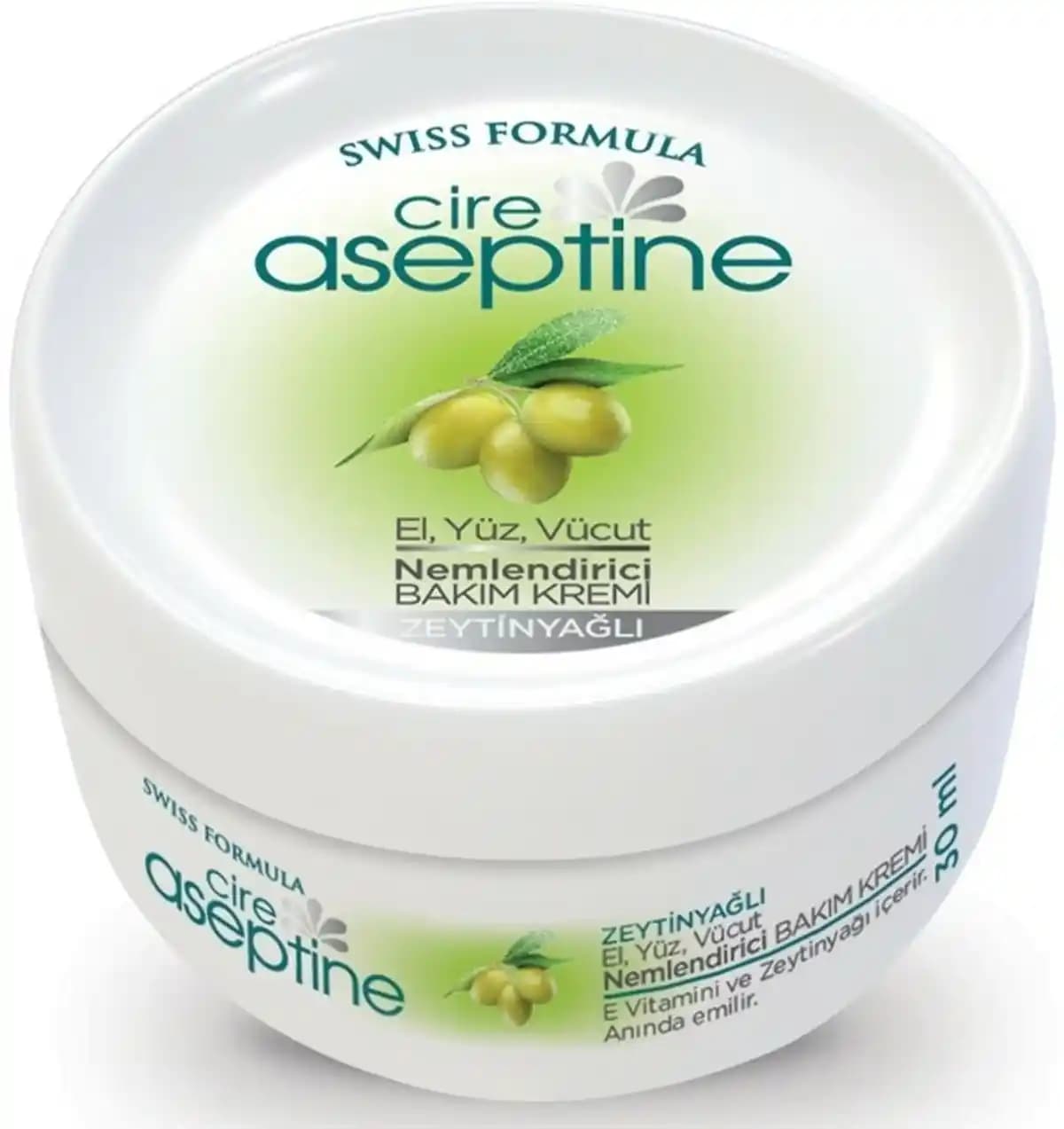 Cire Aseptine Zeytinyağlı ve Prebiyotik İçerikli Doğal Cilt Bakım Ürünleri