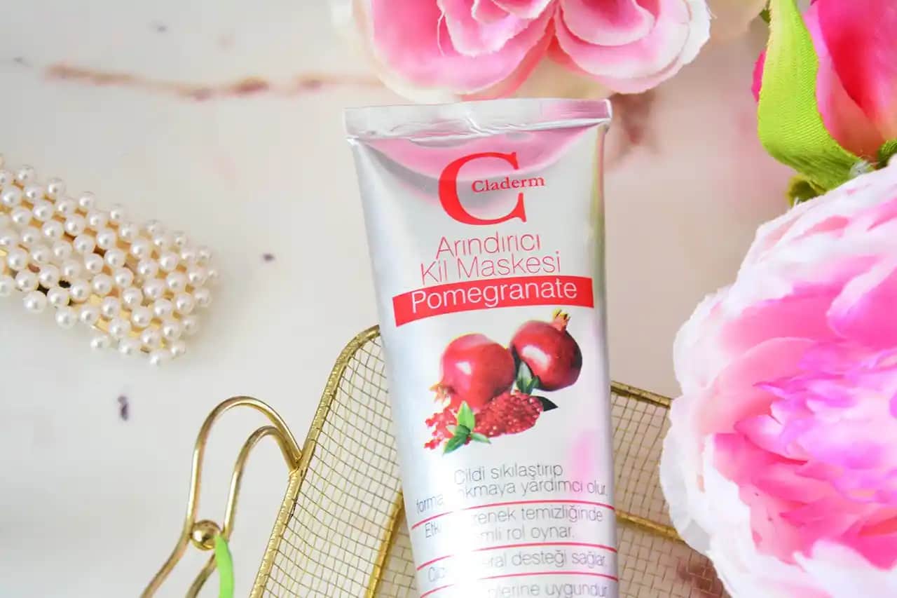 Claderm Nar Özlü Kil Maskesi: Doğal ve Etkili Cilt Temizleme Çözümü