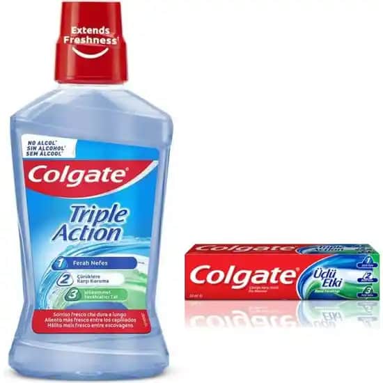 Colgate Triple Action Ağız Bakım Suyu: Güçlü ve Kapsamlı Ağız Sağlığı Çözümü