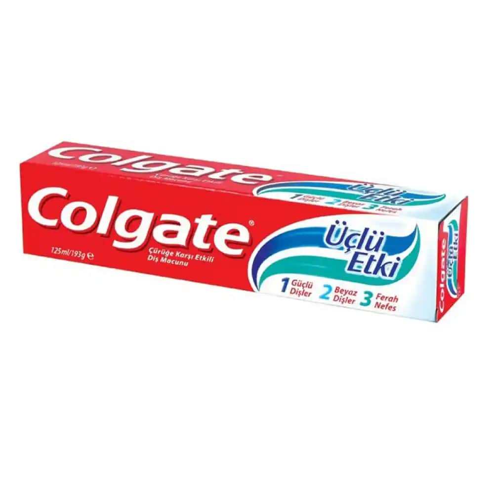 Colgate Üçlü Etki Diş Macunu: Güçlü, Beyaz ve Ferah Bir Gülümsemenin Anahtarı