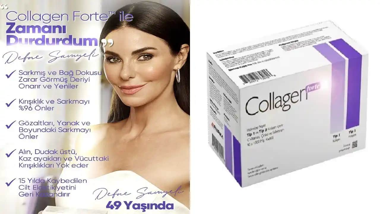 Collagen Forte Nedir Ne İşe Yarar ve Cilt ile Kemik Sağlığına Katkıları Nelerdir