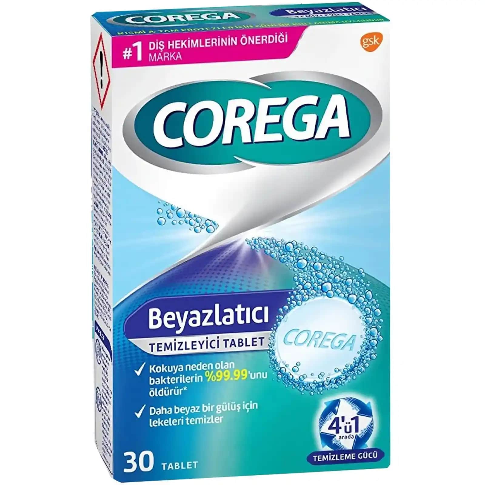 Corega Diş Temizleyici Tabletler ile Protezlerinizi Güvenle Temizleyin ve Uzun Ömürlü Kullanın