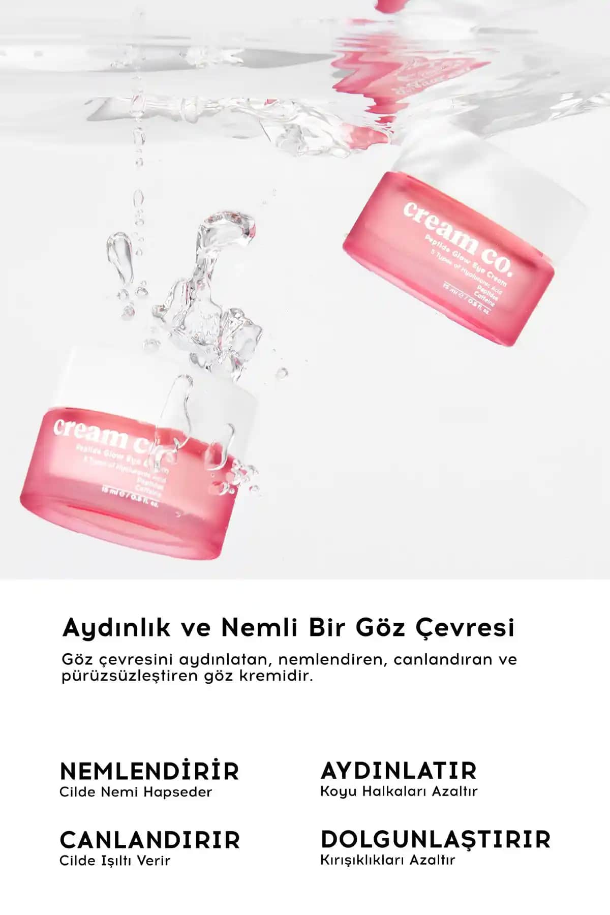 Cream Co. Göz Kremi: Doğal İçeriklerle Göz Çevresi Bakımında Yeni Nesil Çözüm